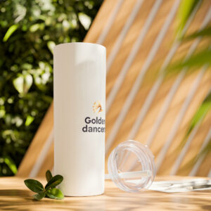 Skinny Tumbler with Straw, 20oz